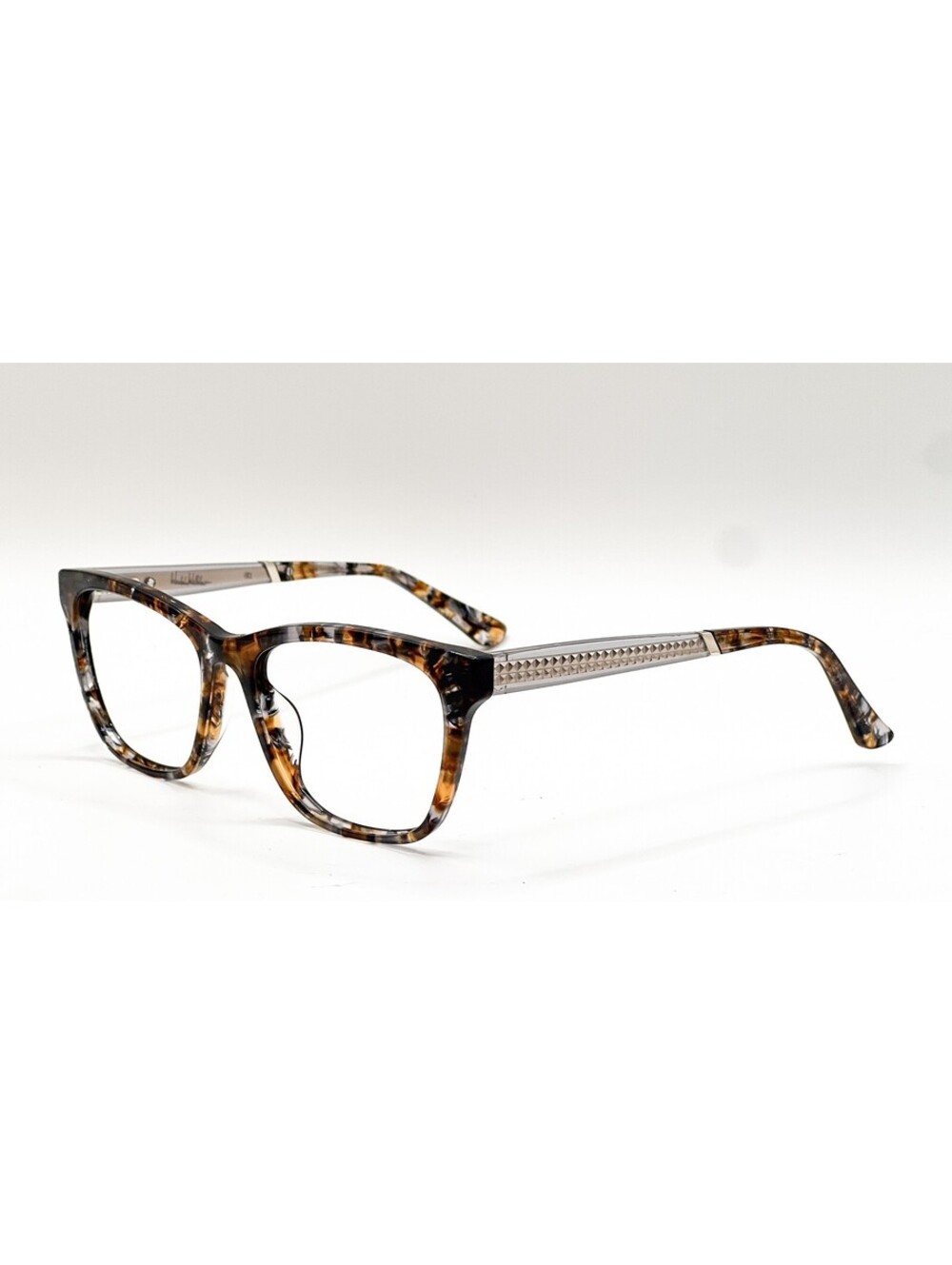 Nicole Miller Bowne C01 Chestnut Oval Authentic Eyeglass Frames 53-17-135 - Picture 1 of 5